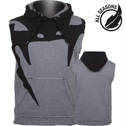 Толстовка без рукавов Venum Attack Lite Series All Seasons Heather Grey - фото 10027