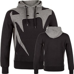 Толстовка Venum Assault Hoody Black/Grey - фото 10790