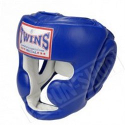 Шлем боксерский Twins HGL-3 Blue - фото 10856