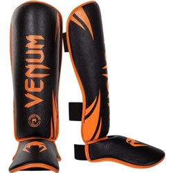 Щитки Venum Challenger - Neo Orange/Black - фото 11258