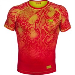 Рашгард Venum Fusion Orange/Yellow S/S - фото 11501