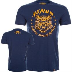 Футболка Venum Natural Fighter Tiger - Blue - фото 12554