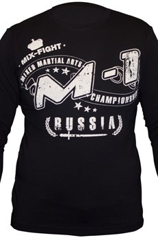 Футболка с длинным рукавом M-1 MMA Russia - крупно