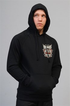 Толстовка M-1 MixFight MMA черная - в капюшоне
