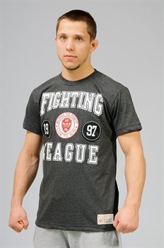 Футболка Fighting League 1997 темно-серая