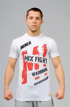Футболка M-1 Warriors Mixfight белая