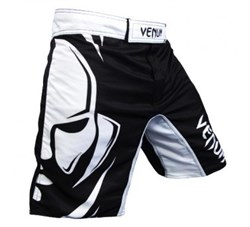 Шорты Venum Wanderlei Silva Wand Shadow черно-белые - правым боком