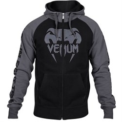 Толстовка Venum Pro team черно-серая