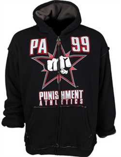 Толстовка Punishment Athletics Tempest Zip - Black - фото 7037
