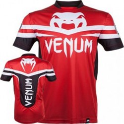 Футболка Venum - Aldo UFC 163 Walk-Out Dry Fit - Red & Black - фото 7231