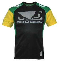 Футболка Bad Boy Performance Walk In Tee Black/Green/Yellow - фото 7511