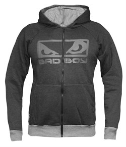 Толстовка Bad Boy Eyes Hoodie Charcoal Marl - фото 7803