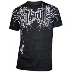 Футболка Tapout Bones Men's T-Shirt Black - фото 8192