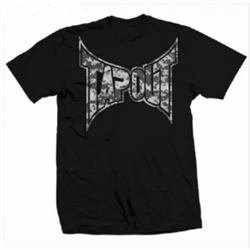 Футболка Tapout Digital Camo Men's T-Shirt Black - фото 8413