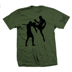 Футболка Tapout K.O. Men's T-Shirt Green - фото 8418