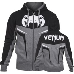 Толстовка Venum Shockwave 3.0 Grey/Black - фото 8465