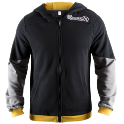 Олимпийка Hayabusa Wingback Hoodie Black/Grey/Yellow - фото 8925