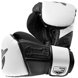 Перчатки боксерские Hayabusa Tokushu Regenesis 16oz Gloves Black / White - фото 8950