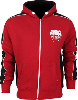 Толстовка Venum Elite Hoody Red - фото 9087
