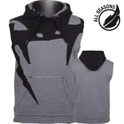 Толстовка без рукавов Venum Attack Lite Series All Seasons Heather Grey