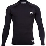Рашгард Venum Contender 2.0 Black/Ice L/S