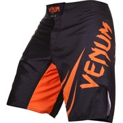Шорты ММА Venum Challenger Fightshorts - Black/Neo Orange