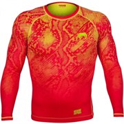 Рашгард Venum Fusion Orange/Yellow L/S