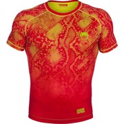 Рашгард Venum Fusion Orange/Yellow S/S