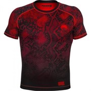 Рашгард Venum Fusion Black/Red S/S