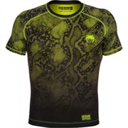 Рашгард Venum Fusion Black/Yellow S/S