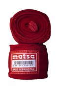 Бинт Matsa боксерский красный 3м.