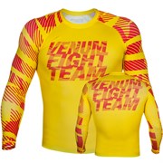 Рашгард Venum Speed Camo Acid Yellow L/S