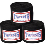 Бинты боксерские Twins черные 5м