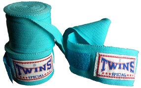 Бинты боксерские Twins голубые 5м