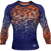 Рашгард Venum Tropical Blue/Orange L/S