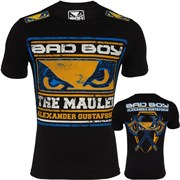Футболка Bad Boy Gustafsson Axe черная - с двух сторон