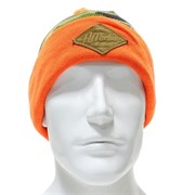 Шапка Affliction Brim Beanie зеленая