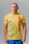 Футболка Fighter M-1 лого желтая