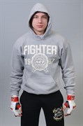 Толстовка Fighter 1997 светло-серая