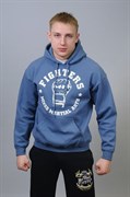 Толстовка MMA Fighters ярко-синяя