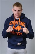 Толстовка M-1 Creating Fighters сине-оранжевая - в стойке
