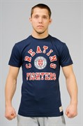 Футболка Creating Fighters темно-синяя