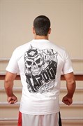 Футболка Tapout Death Corps белая - вид сзади