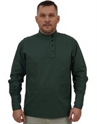 Косоворотка Holyrus Зелёный Стиль BLACK