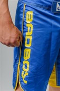 Шорты Bad Boy MMA Short сине-желтые