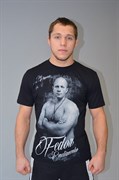 Футболка М-1 Федор Power - серый фон