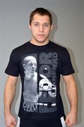Футболка М-1 Федор Fight Team 2 - серый фон