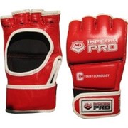 Перчатки ММА M-1 Imperia Pro без защиты пальца красные