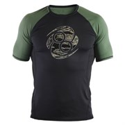 Рашгард Clinch Gear Impulse Compression TOP SS черно-зеленый