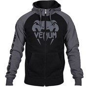 Толстовка Venum Pro team черно-серая